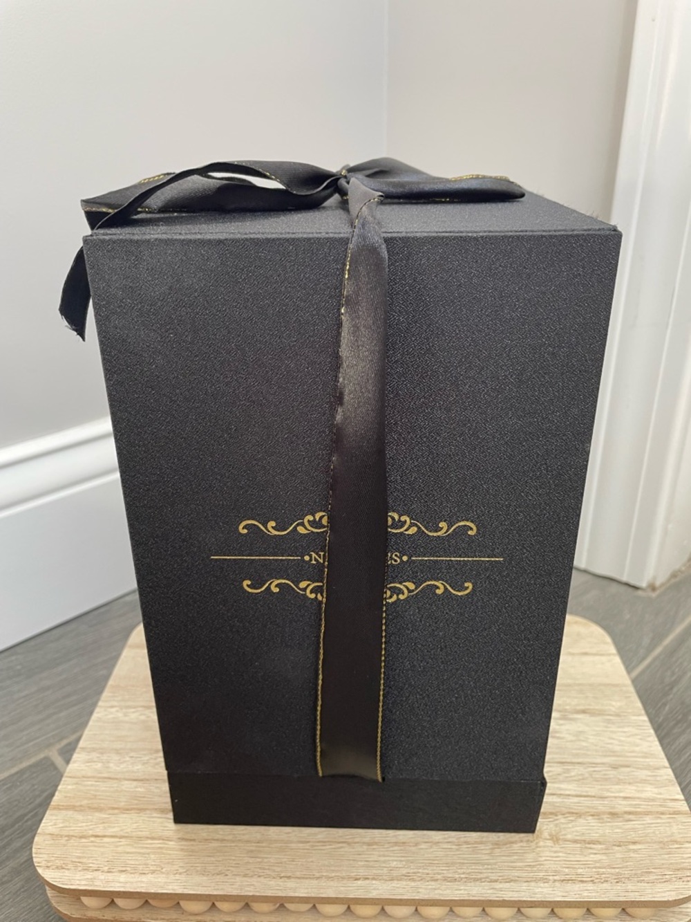 NATROSES Handmade Preserved Black Rose in Glass Dome New in Box - Picture 11 of 12